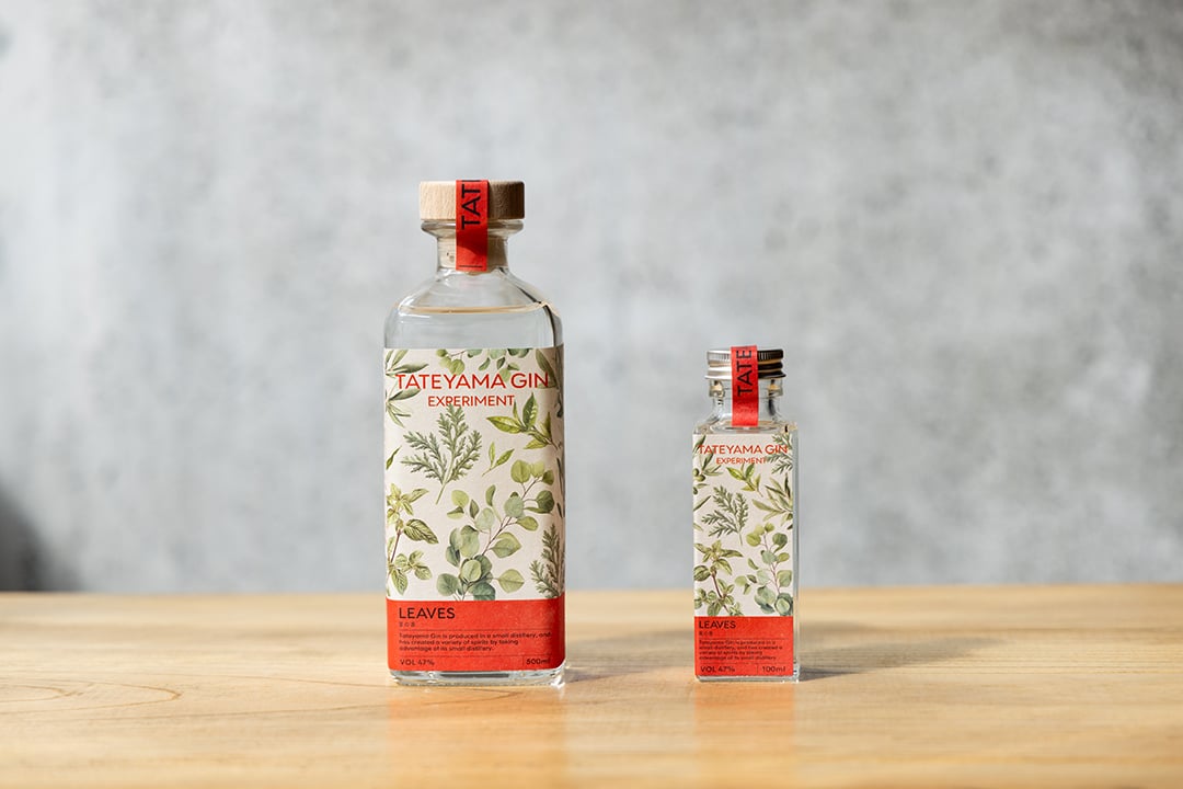 TATEYAMA GIN EXPERIMENT LEAVES ---葉の香--- | TATE