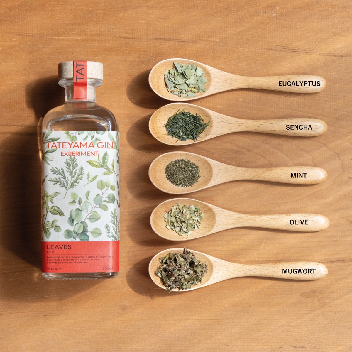 TATEYAMA GIN EXPERIMENT LEAVES ---葉の香--- | TATE