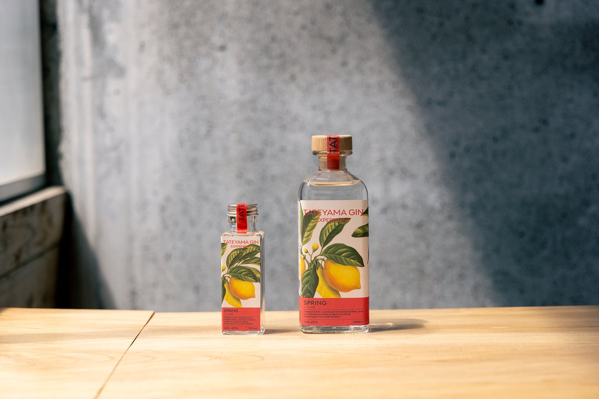 TATEYAMA GIN EXPERIMENT SPRING ---レモンの枝--- | TA