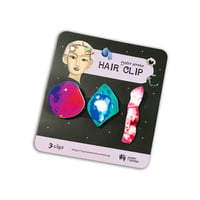 Acryl hair clip '' Happy Minerals ''