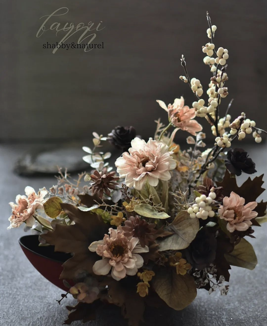 モダンクラシックデザイン フラワーアレンジメント限定1点 モダンクラシックデザイン フラワーアレンジメント限定1点