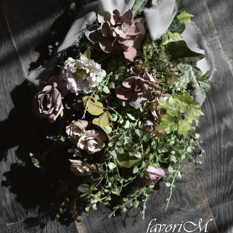 1点物・スワッグ・アーティフィシャルフラワースワッグ | favori-m,s STORE