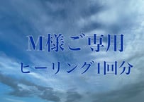 M様ご専用 ヒーリング1回分