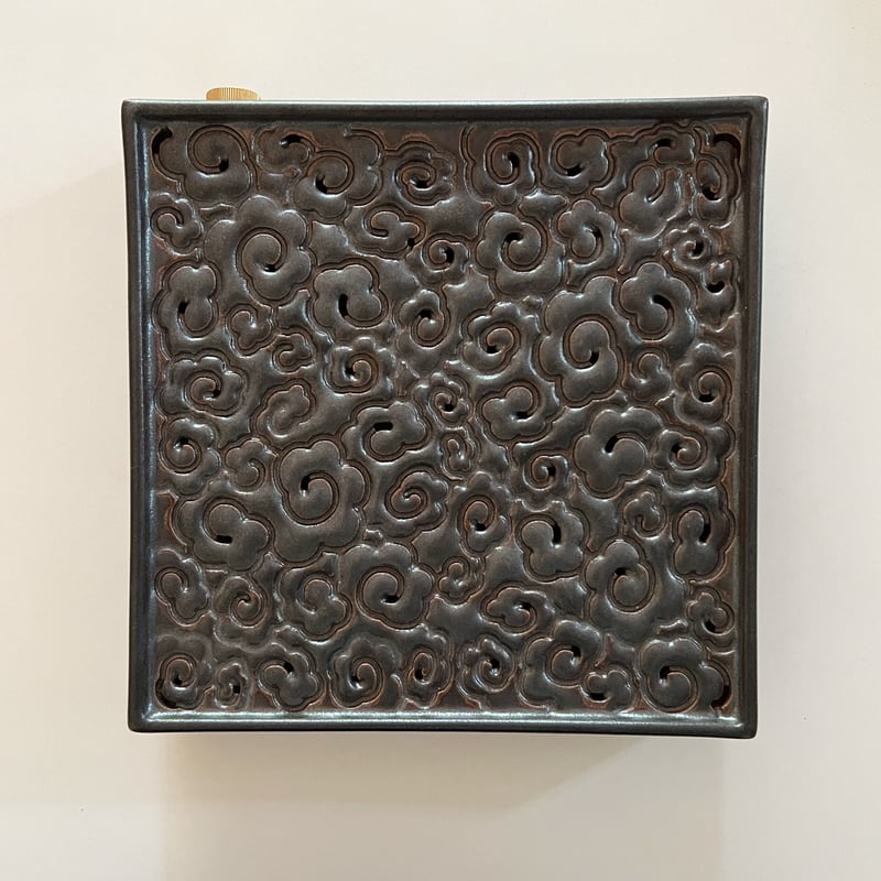 茶器　直径11㎝ 四角茶盤 | 雲華shop