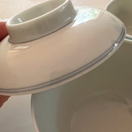 青花蓋碗茶杯セット
