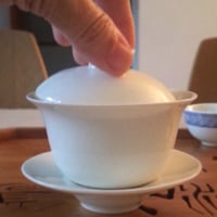 白い蓋碗
