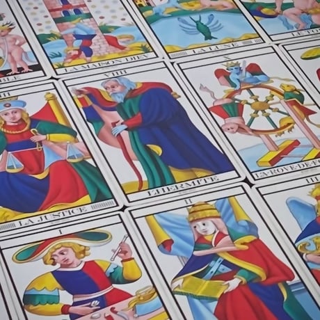 A日程7月27日 中国茶館でマルセイユタロットを