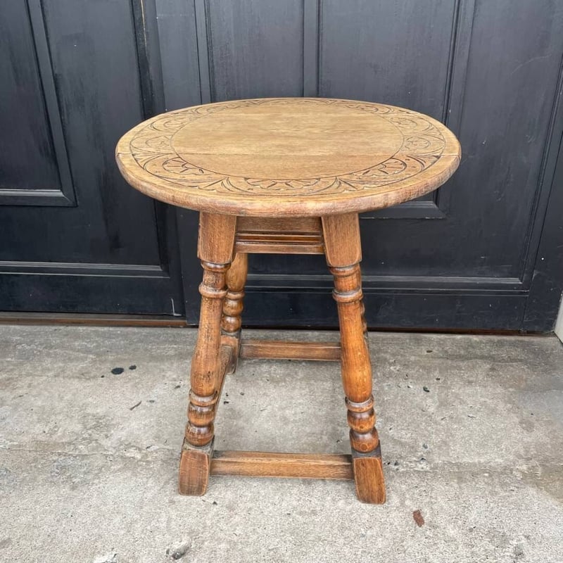 幾何学模様入り ゲートレッグテーブル | Botanical Clover