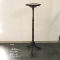 イギリス】アンティーク マホガニー製 ワットノット コーナーシェルフ