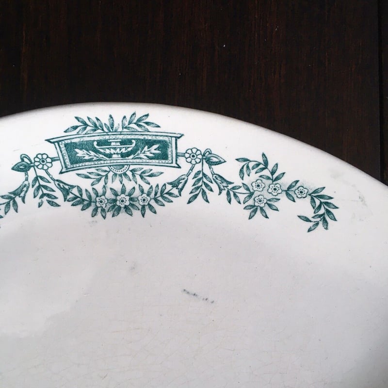 LONGCHAMPS ラヴィエ モスグリーン ボタニカル フランス アンティーク