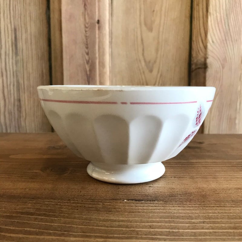 Digoin】 カフェオレボウル ディゴワン フランス 薔薇