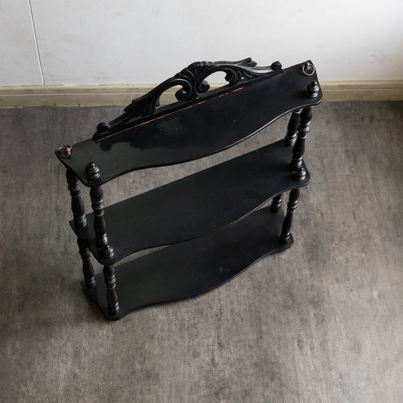 フランス ナポレオンシェルフ 黒 | Botanical Clover