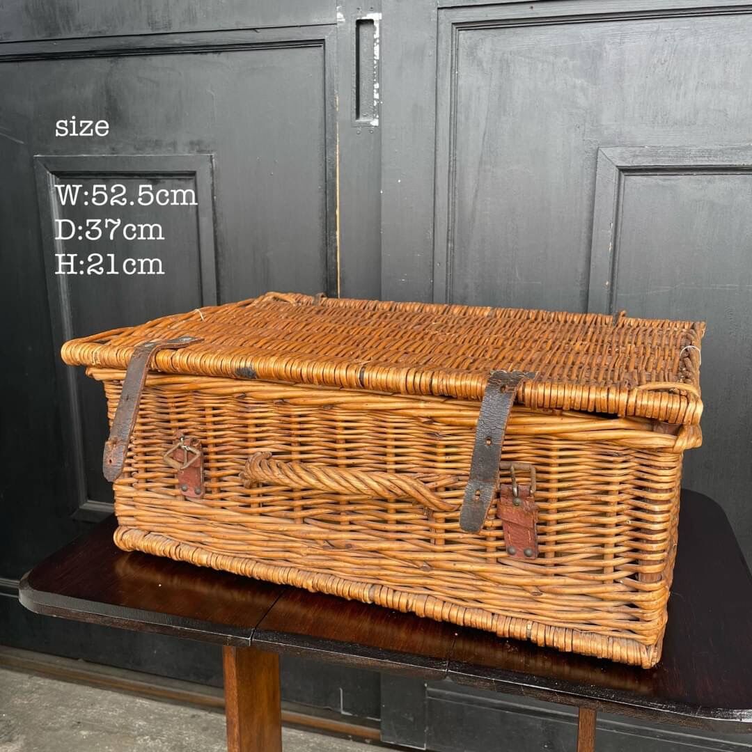 フランスアンティーク ミニトランク バラ