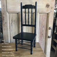 【フランス】アンティーク 木製 バンブーデザイン ドールチェアAN4-3-8