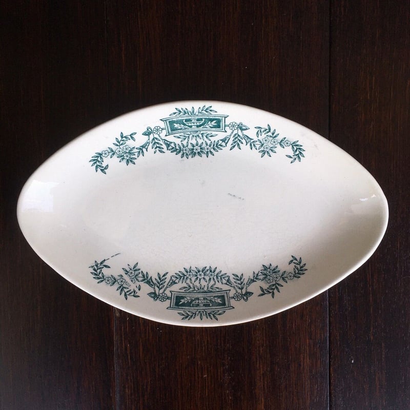 ロンシャン】LUTECEシリーズ ラヴィエ オーバル皿 | Botanical