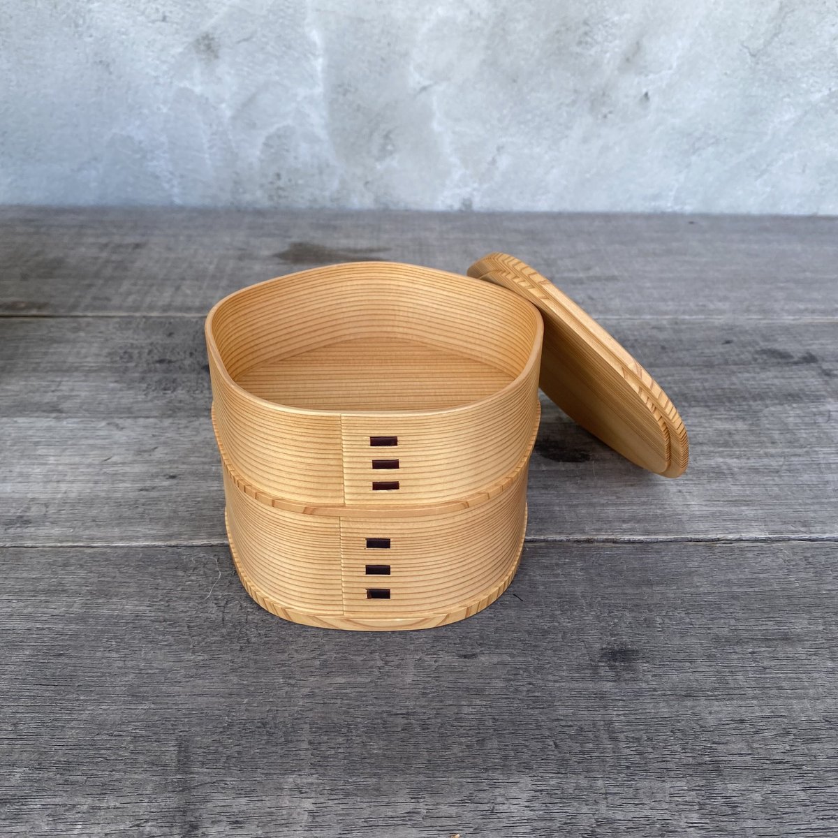 大館工芸社 梅花弁当 (2段) | - wappa stand- じゅんちゃんちの曲げ