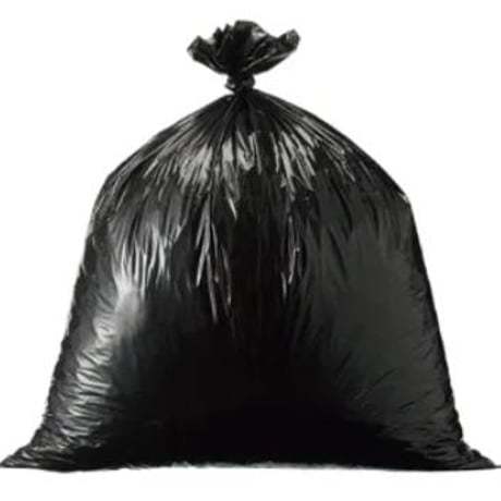 リサイクルポリ袋 黒 70L 1パック(10枚)