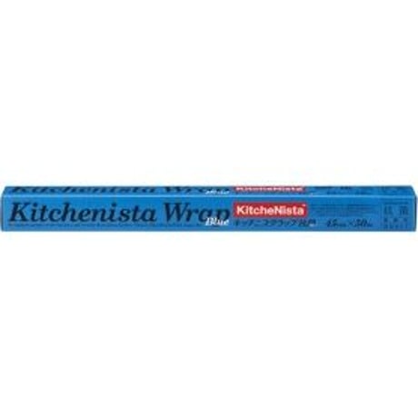 キッチニスタ キッチニスタラップ 抗菌ブルー 45cm×50m 1本