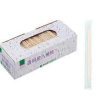 やなぎ 透明袋入楊枝 J-037 1パック(1000本)