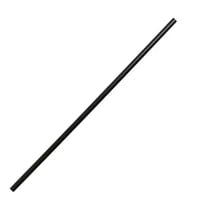 3.5mm×15cmストロー ストレート包装なし　黒
