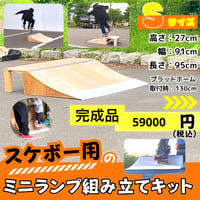スケボー ミニランプ 組み立てキット Sサイズpro2台セット | スケボー