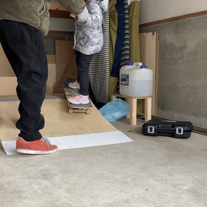 □ミニランプ Sサイズ 組み立てキット2台分プラットフォーム付き □ミニランプ Sサイズ 組み立てキット2台分プラットフォーム付き
