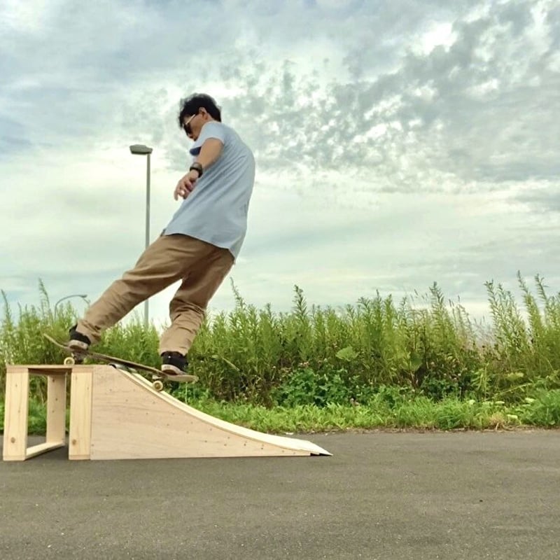 ミニランプ Lサイズ pro ver2 組み立てキット2台分 | スケボー ミニ