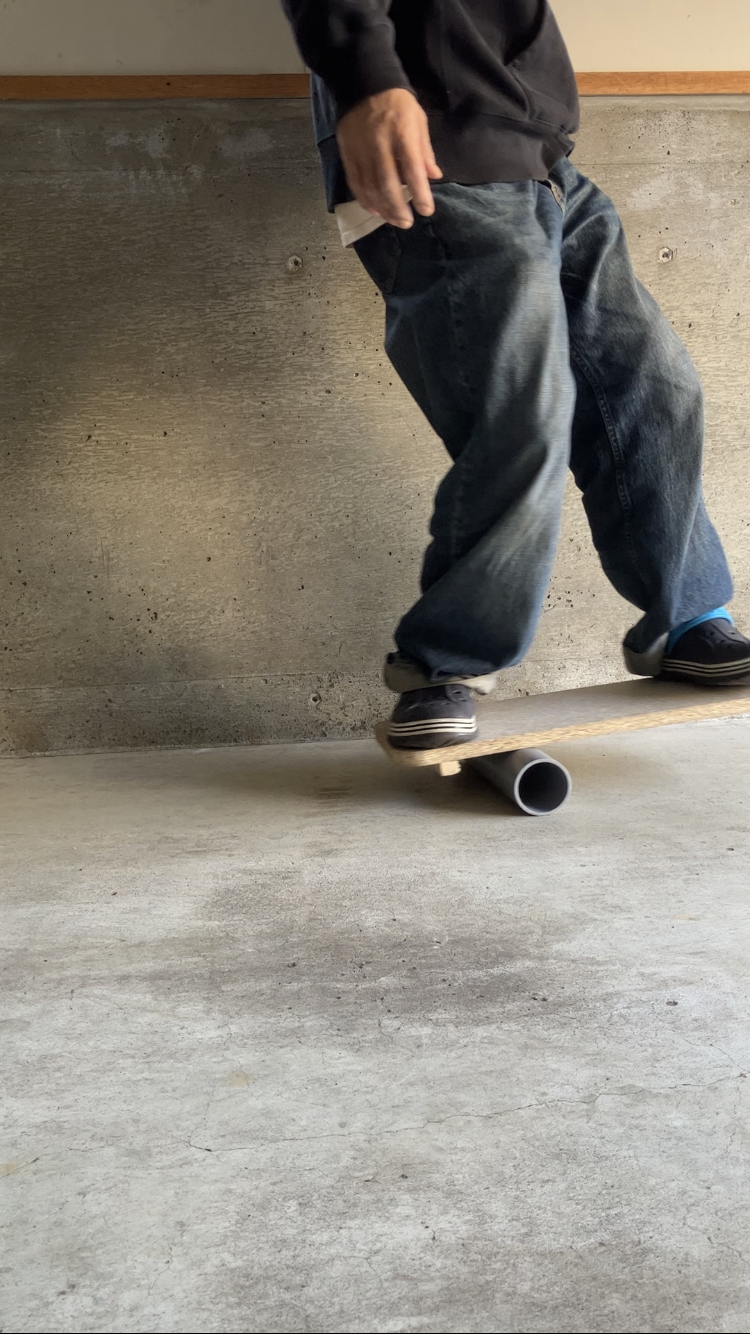 バランスボード トレーニング用具 skatepia製 | スケボー ミニランプ