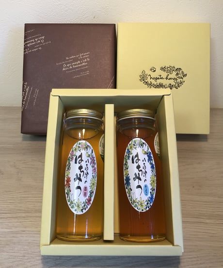 八百津はちみつギフトセット(百花・そよご)280g×2