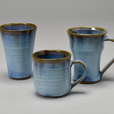 松代焼 カップ&ソーサー 6脚セット 珈琲カップ 松代陶苑 陶芸 松代焼