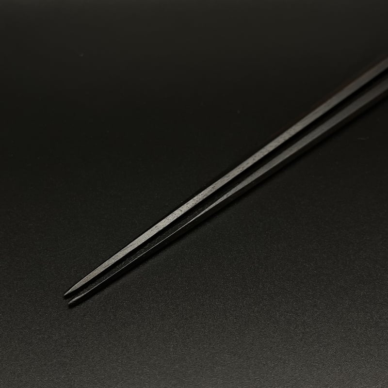 七五削り箸 縞黒檀 | 大黒屋