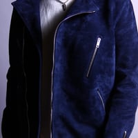 Double Riders (suede) Dark Navy