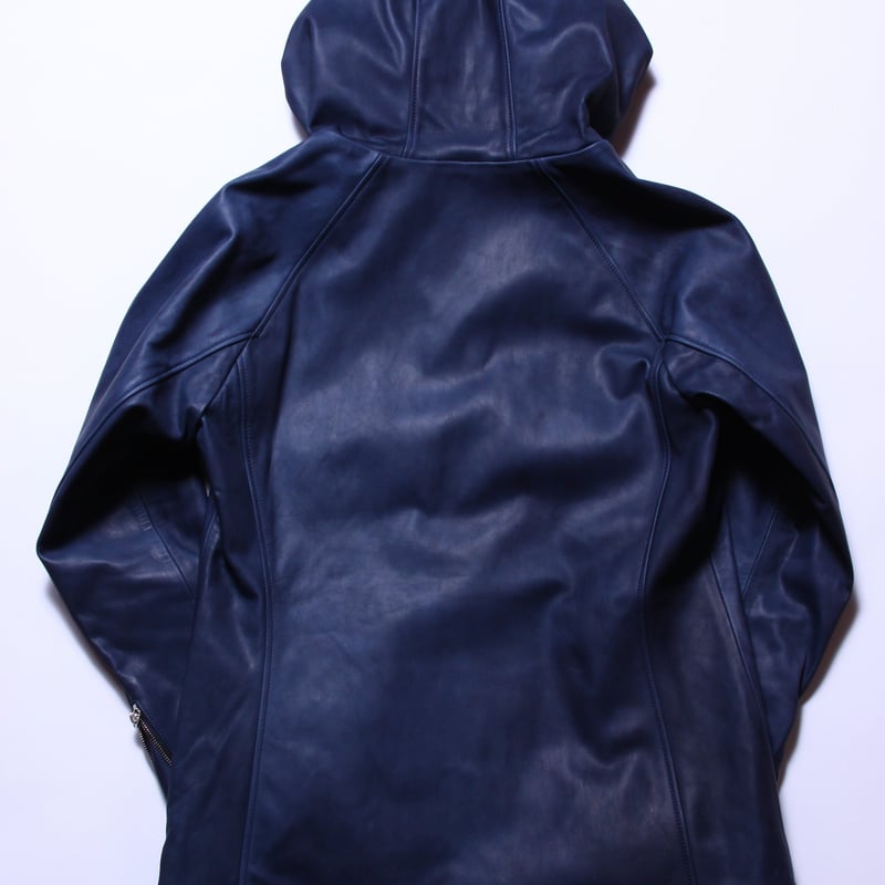 GRANT レザー　マウンテンパーカー　Mサイズ GRANT レザーマウンテンパーカーMサイズ