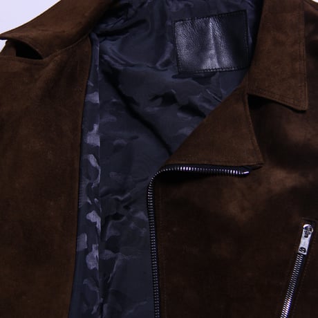 Double Riders (suede) Khaki Brown