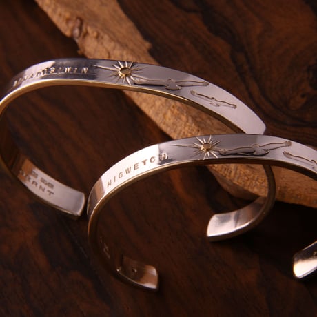 Sun Eagle Bangle (幅7mm)