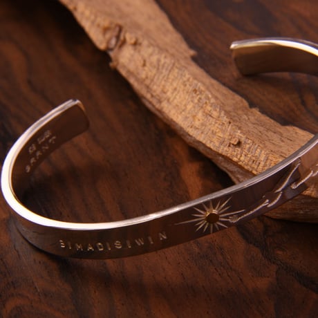 Sun Eagle Bangle (幅7mm)