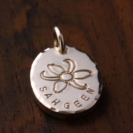 Flower Oval Metal