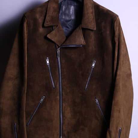 Double Riders (suede) Khaki Brown