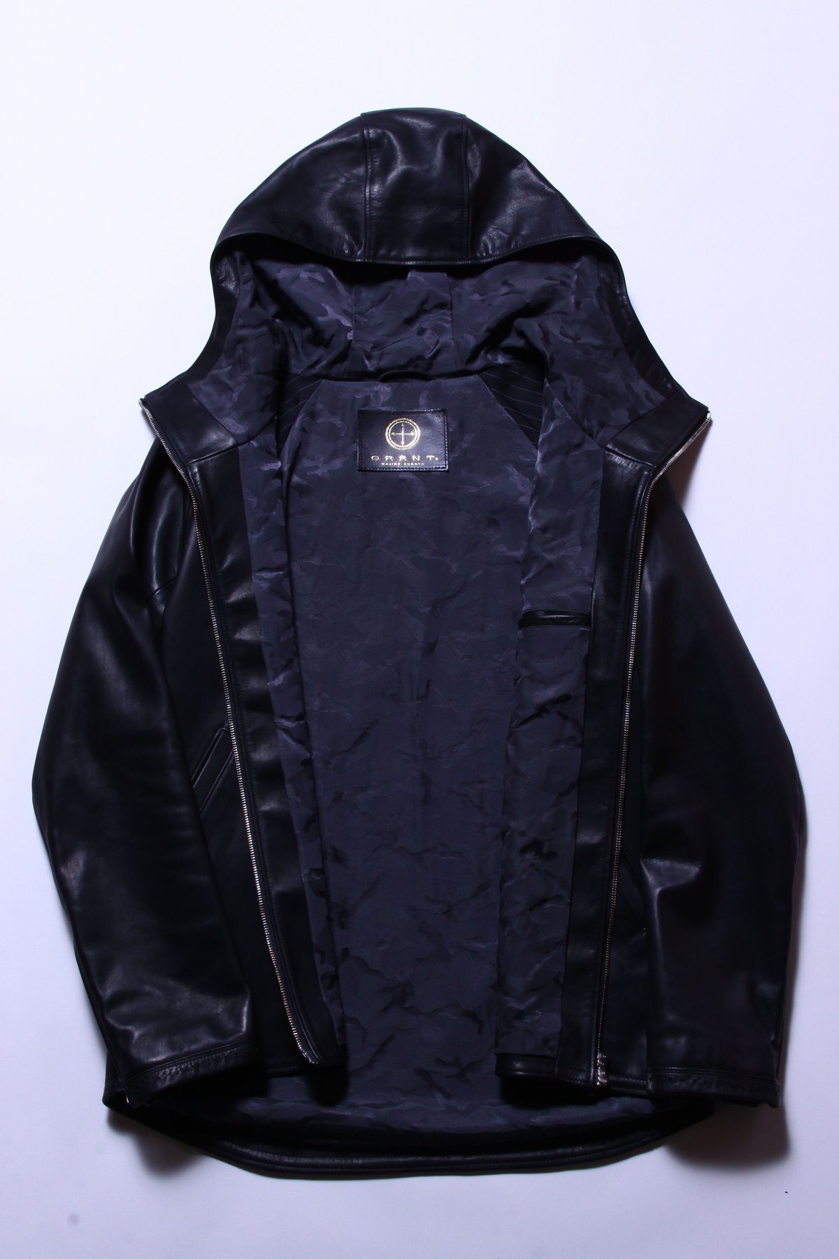 GRANT レザー　マウンテンパーカー　Mサイズ GRANT レザー マウンテンパーカー Mサイズ メンズ