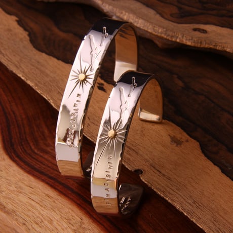 Sun Eagle Bangle (幅10mm)