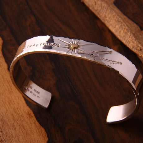 Sun Eagle Bangle (幅10mm)