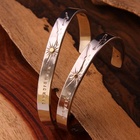 Sun Eagle Bangle (幅7mm)