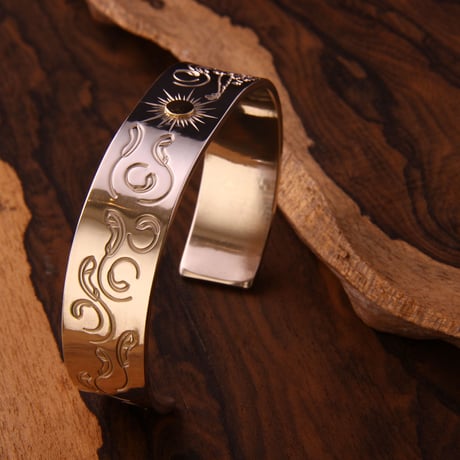 Sun Eagle Wind  Bangle (幅15mm)