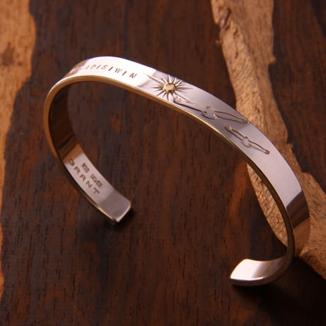 Sun Eagle Bangle (幅7mm)
