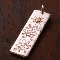 Sun Flower  Rectangle Metal (Mサイズ)