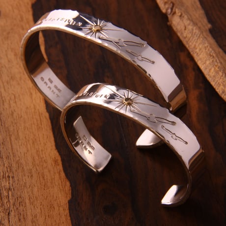 Sun Eagle Bangle (幅10mm)