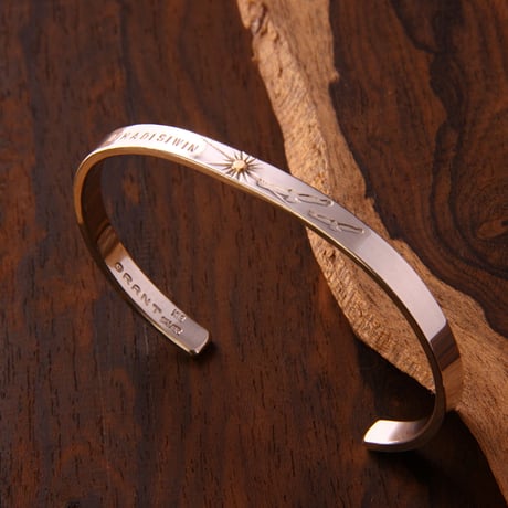 Sun Eagle Bangle (幅5mm)