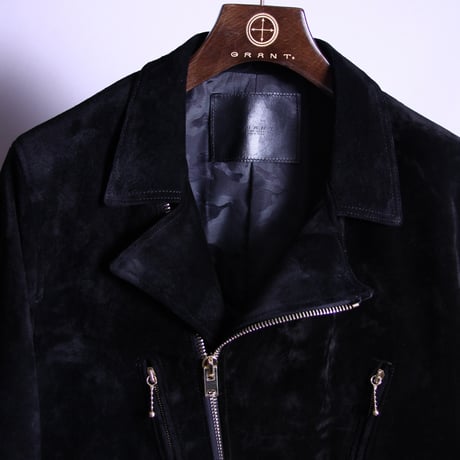 Double Riders (suede) Black Gold zip