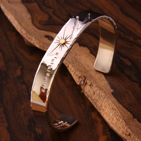 Sun Eagle Bangle (幅10mm)