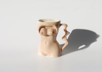woman mug